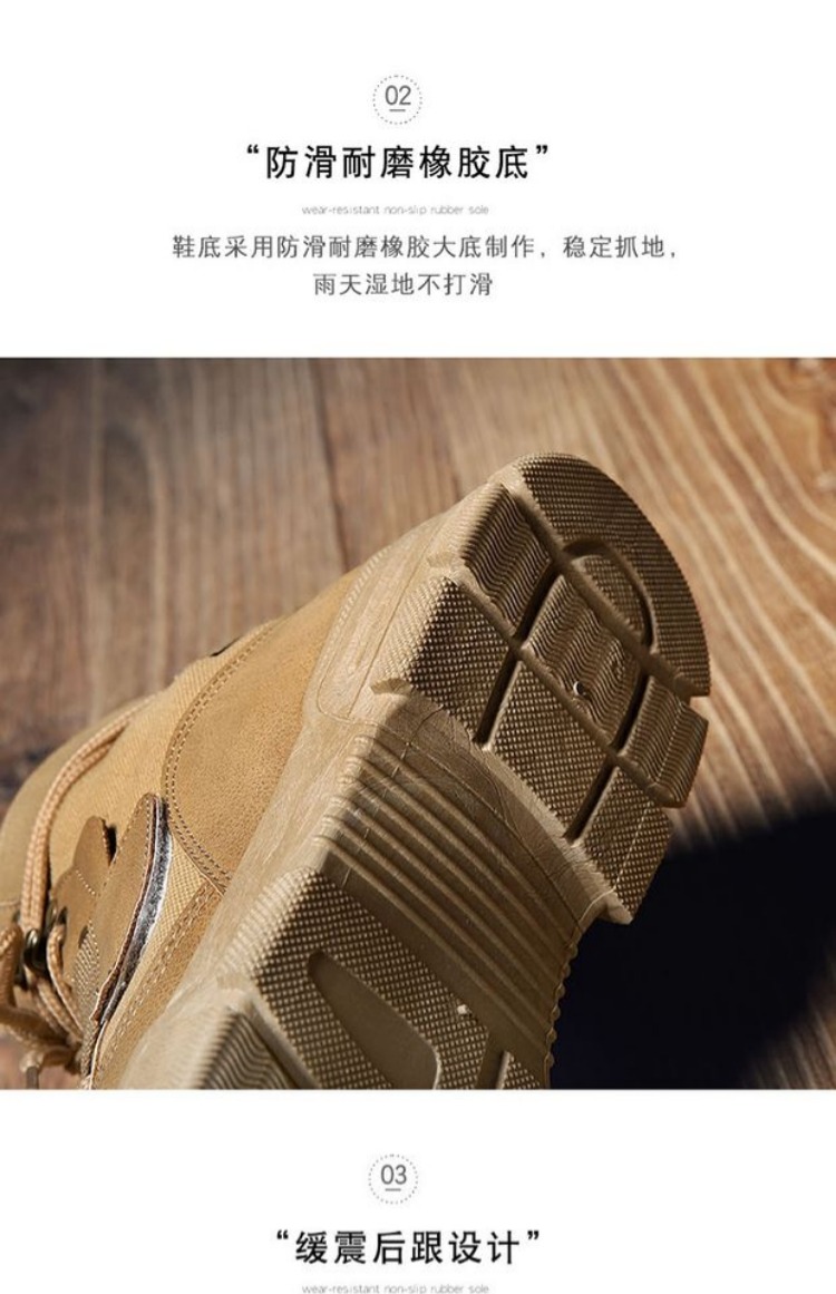 Martin ủng nam ủng cao để giúp giày tuyết nam mùa đông ở giữa bốt quần short công cụ thủy triều sa mạc Anh retro hoang dã giày chelsea boot nam tphcm