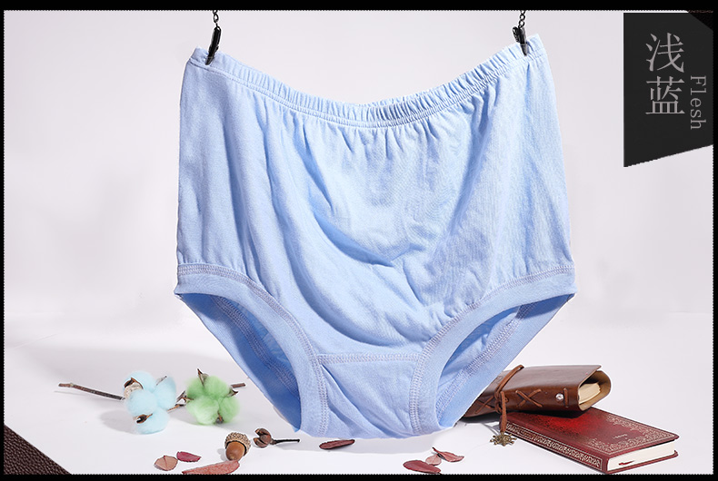 Ông già đồ lót nam ông nội lỏng lẻo quần short cotton cao eo dad ông già ông già quần short thời trang đầu quan lot nu cap cao