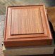 Burmese Rosewood Tea Tray Solid Wood Pu'Er Tea Box Tea Leaf Scoop Tray Rosewood Tea Tray Tea Cake Storage Box