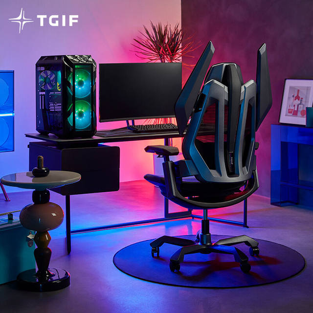 TGIF e-sports grade set e-sports ເກົ້າອີ້ ergonomic ຕາຕະລາງ e-sports ພື້ນຖານ LPL ເກົ້າອີ້ກິລາ e-sports