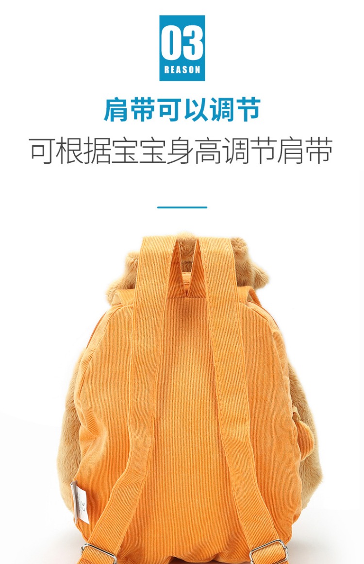 Pháp moulinroty 茉 兰 若 卡通 phim hoạt hình ba lô bé trai 2-8 tuổi - Túi bé / Ba lô / Hành lý ba lô học sinh