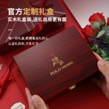 Мужской бумажник, подарочная коробка, набор, Великобритания, из натуральной кожи, подарок на день рождения