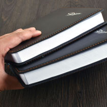 Leather Noodle Business Office Notebook A5 Thickened Minutes Benson Homework Day Note Book of Hand books