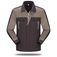 (вверху) Чистый хлопковый длинные рукава верхний серой дно хаки