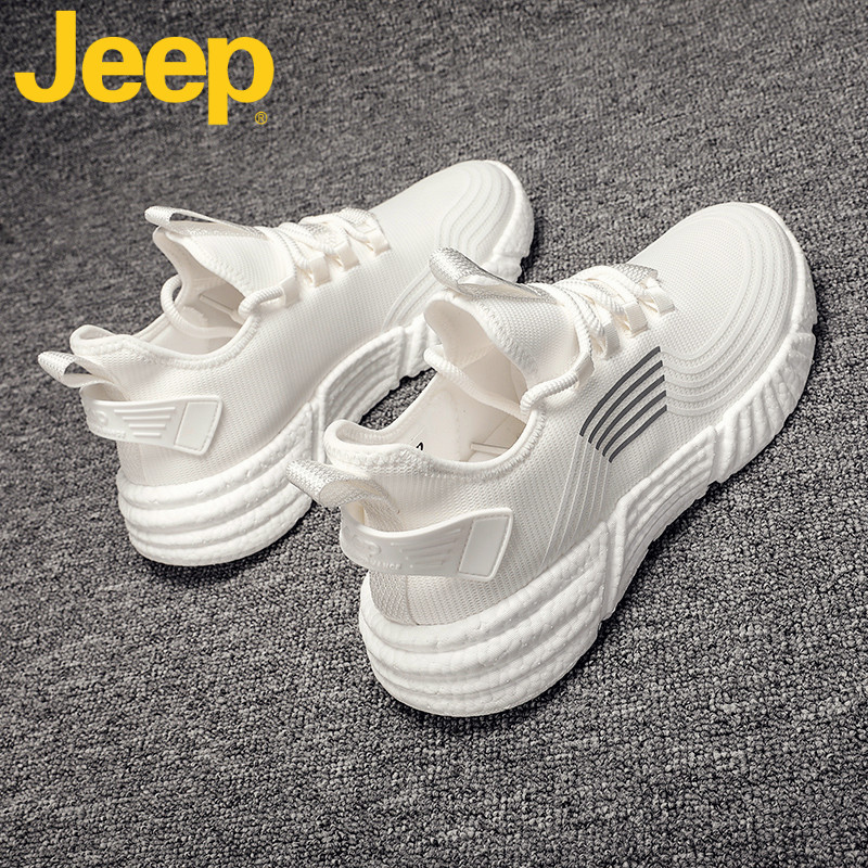 JEEP gip old daddy men shoes 2022 new summer breathable mesh surface ins sport little white shoes men's wave shoes