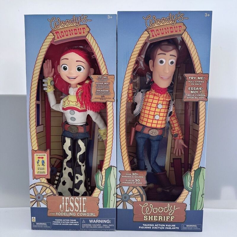 In-Stock Toy Story Talking and Sound-Making Toys: Woody, Buzz Lightyear, Jessie, and Spring Dog Toys
