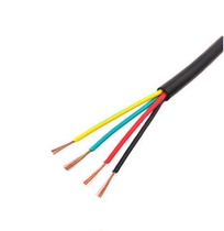 Building docking power cord RVV4X0 3m㎡Building access control power signal special cable pure copper national standard