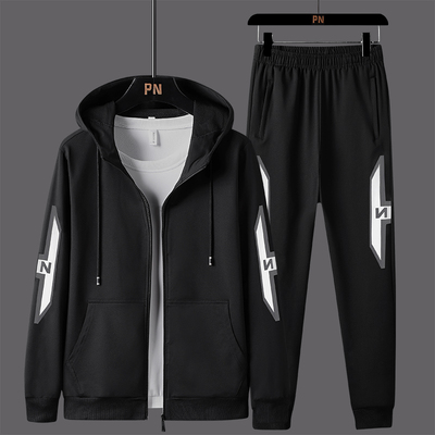 【GKO】潮牌网红运动套装男士两件套