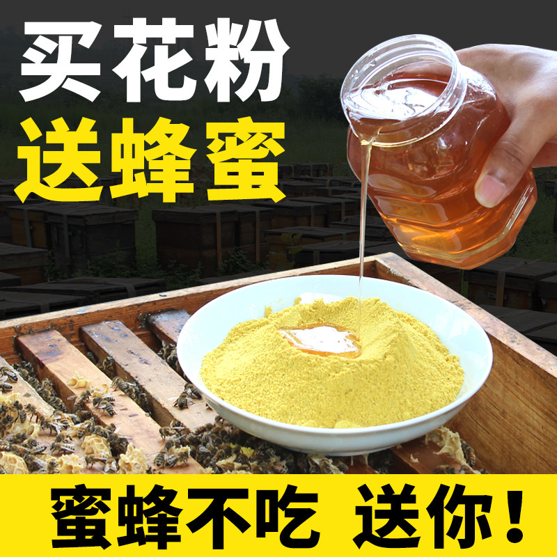 Pollen beekeeping bee feeding bees special rape flower powder in the bees with natural bee feed bee food ten pounds