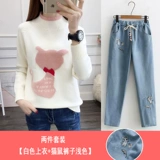 Демисезонный утепленный свитер, трикотажная куртка для школьников, высокий воротник, 12-15 лет, подходит для подростков