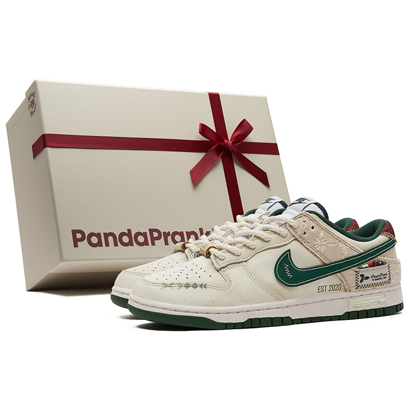 Panda Prank Nike Dunk Low Winter Dream Wish Low-Top Sneakers Unisex Retro Sports Shoes Trendy