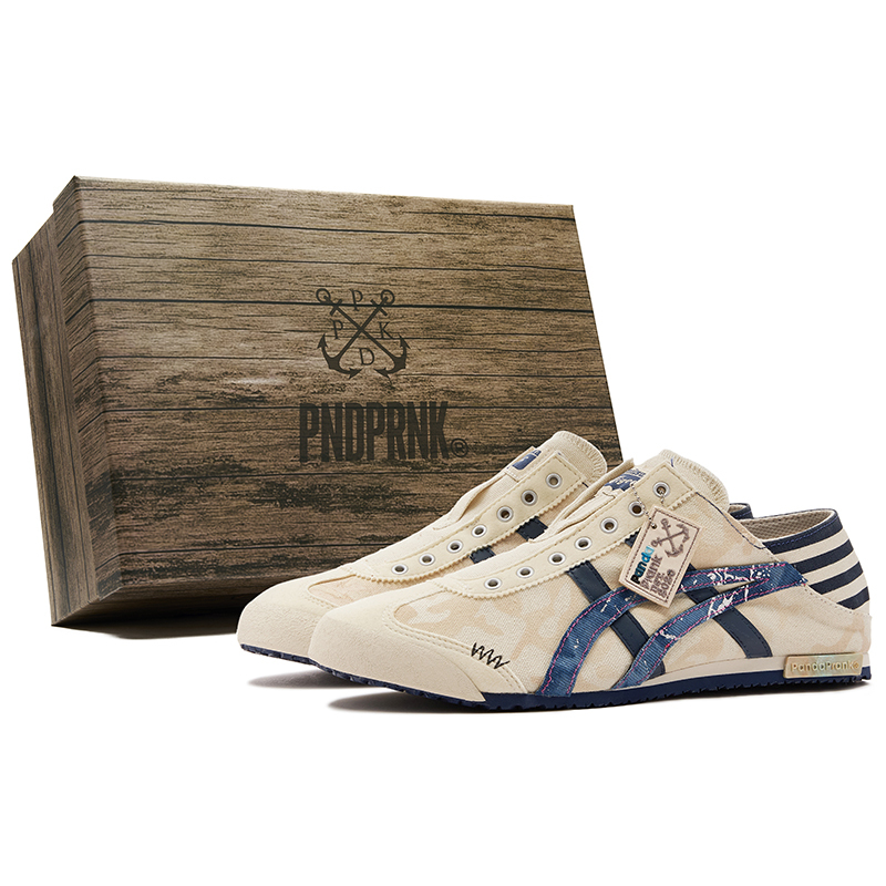 Panda Prank Onitsuka Tiger Mexico 66 Nautical Era Helmsman Sports Outdoor Casual Shoes