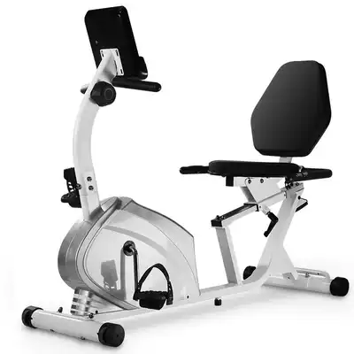 Rick exercise bike home middle-aged and elderly rehabilitation training equipment lower limb pedal magnetic control car horizontal exercise bike