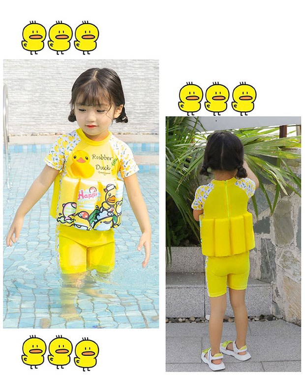 Đồ bơi trẻ em phao trẻ em Bộ phim hoạt hình thiếu nhi áo tắm một mảnh dành cho trẻ em và đồ bơi trẻ em - Bộ đồ bơi của Kid đồ bơi cho bé sơ sinh