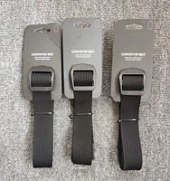 Дорожный плетеный быстросохнущий износостойкий тактический металлический черный ремень подходит для мужчин и женщин, алюминиевый сплав