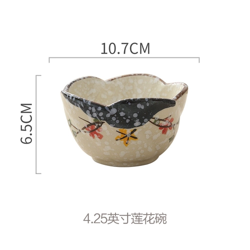 Милый комплект для домашнего использования, большая керамическая супница для еды, японская посуда