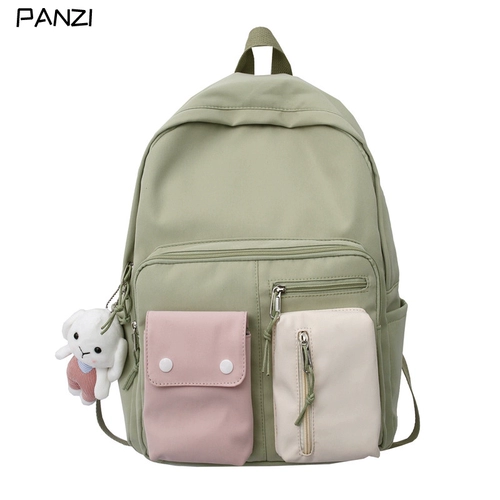 Ранец, универсальная сумка через плечо, вместительный и большой рюкзак, в корейском стиле, для средней школы