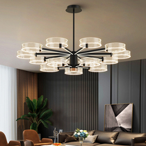 Living room chandelier modern simple living room lamp light luxury atmosphere Nordic lamp Hall 2020 new lighting Net Red