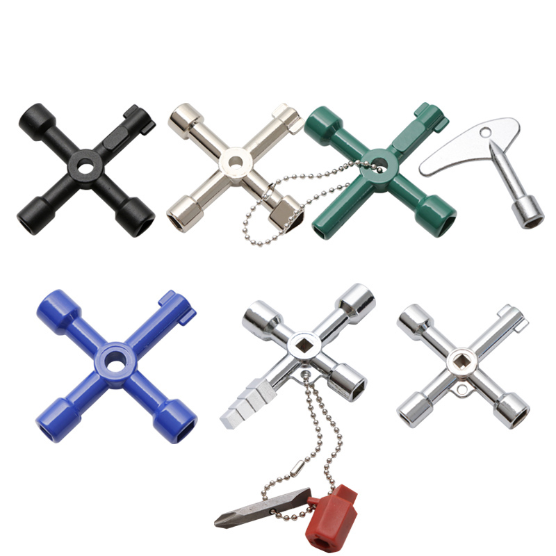 Water meter key Inner triangle elevator cross key Electric control cabinet key Train door High-speed rail switch Multi-function wrench