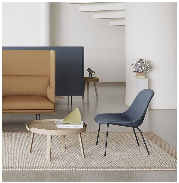 Мягкое кресло 丹麦muuto fiber lounge 靠背椅沙发椅休闲椅单人沙发 多色 Other