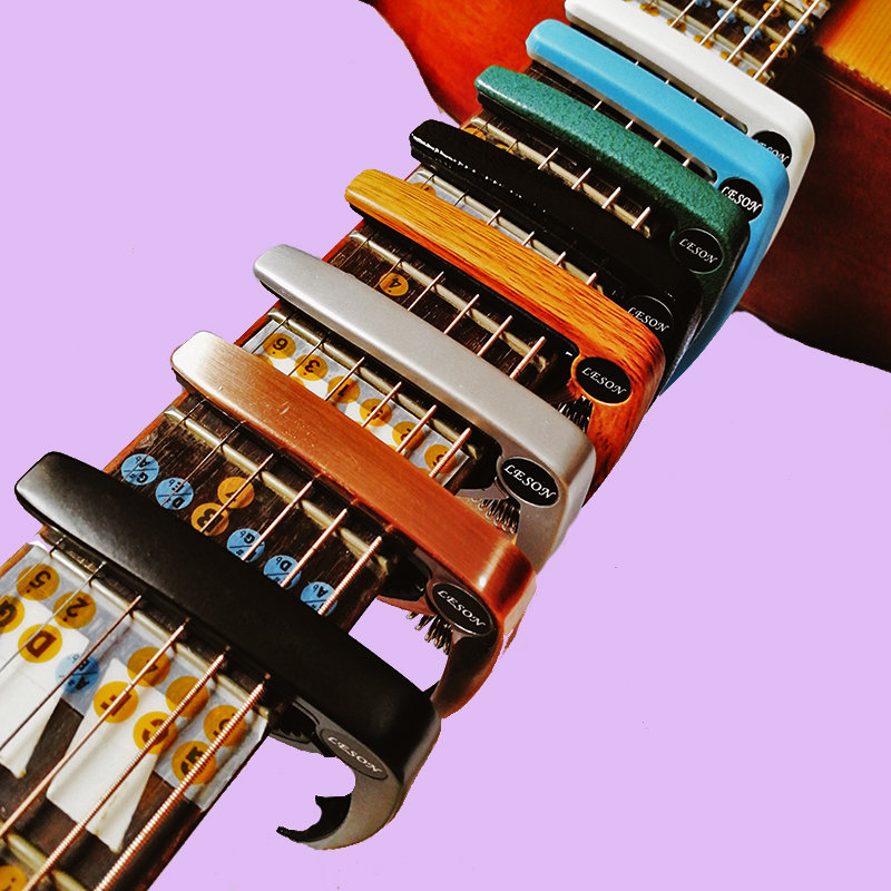 Acoustic guitar transpose clip Bakelite guitar transpose clip Hard plastic guitar diacritic clip Guitar accessories