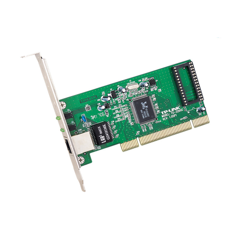 TP-LINK TG-3269C desktop computer built-in one thousand trillion wired network card PCI interface wired network card 1000M high speed RJ45 network route interface transfer