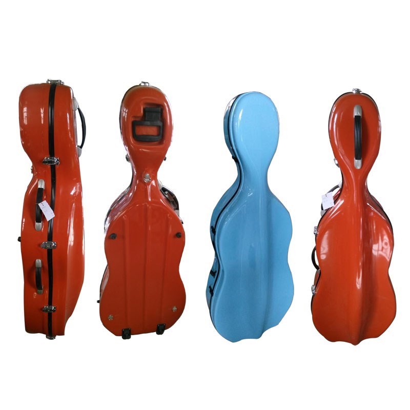 Vỏ đàn violin Cello cầm tay chống rơi nhạc cụ siêu nhẹ 4/4 không thấm nước nhẹ cao cấp 1/2 mưa mạnh 3/4 - Phụ kiện nhạc cụ đàn hạc cầm