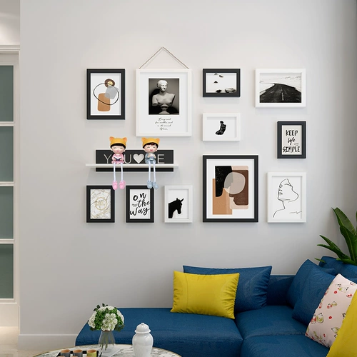 Креативная ресторанная настенная настенная общежитие мягкая декоративная стена теплые комнаты помещают полку полки стена подвеска