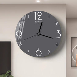 2025 New arrival Clock Wall Clock Living Room For Home Fashion Accessible Luxury Modern Minimalist Clock Art Wall Clock Wall Punch-Free