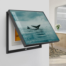 Electric meter box decorative painting modern simple shielding box main switch power supply box distribution box flip-free drawing