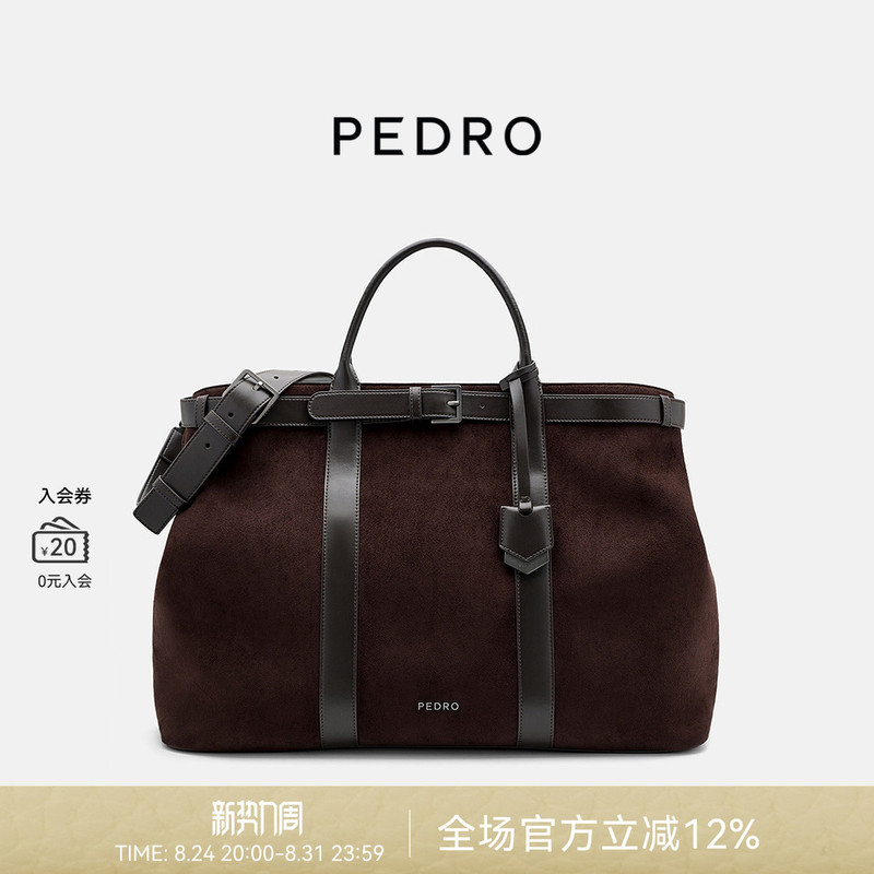 Pedro Large-Capacity Handbag New Men's Bag Light Point Series Travel Bag Business Trip Bag Pm2-25210266 Pedro Large-Capacity Handbag New Men's Bag Light Point Series Travel Bag Business Trip Bag Pm2-25210266