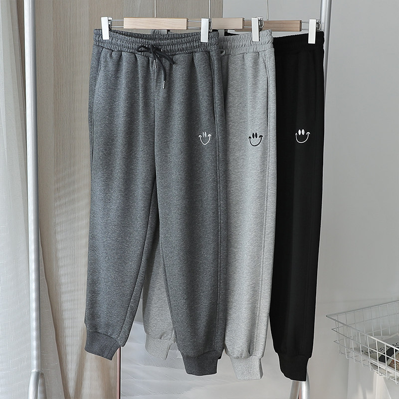 Fall Fat Sister Laughs Face Vets Casual Harlan Expats Slim Women Pants Loose Sports Pants Woman Big Size Size Fat Mm Pants