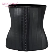 MORGOMON bụng với cao su giảm béo eo corset tập thể dục cơ thể định hình dây thắt lưng nữ TY1027 - Đai giảm béo