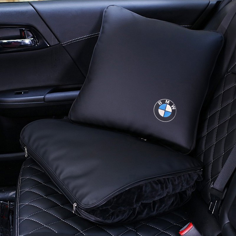 Car air conditioner is used by Mercedes-Benz BMW Audi Foss car pillow is multi-functional dual-use four seasons waist quilt