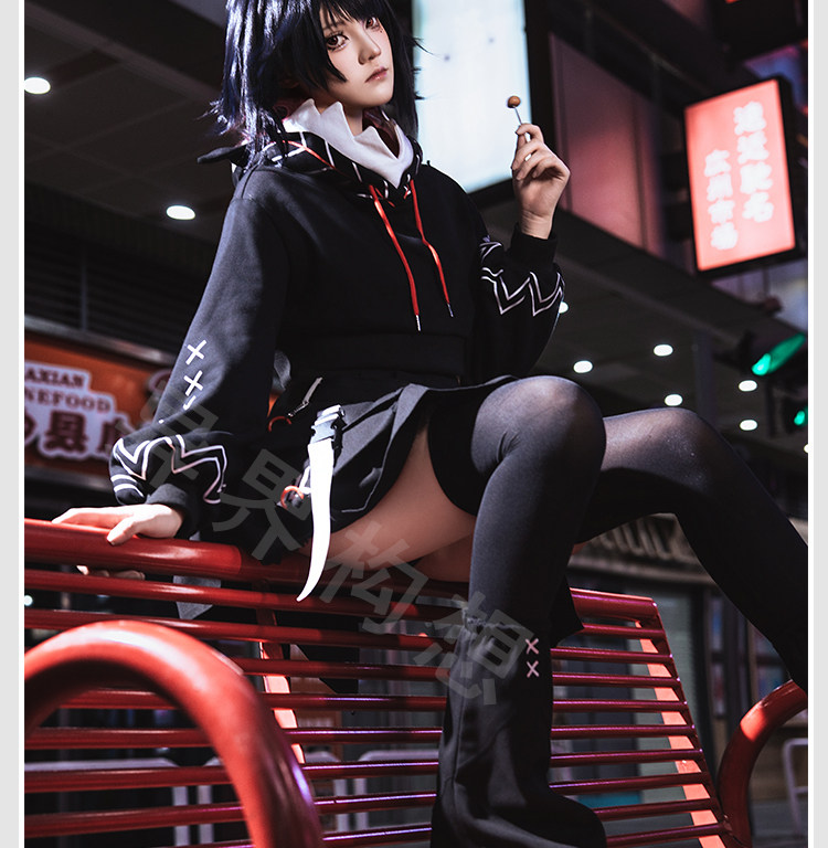 Zenless Zone Zero Ellen Techwear Cosplay Outfit
