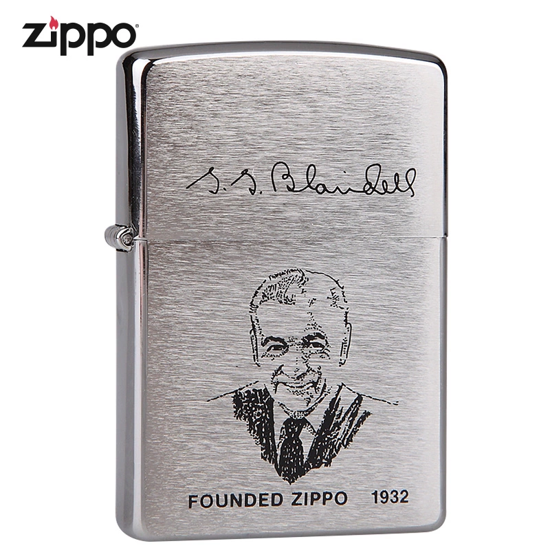 Zippo nhẹ hơn cửa hàng chính thức nhẹ hơn Zippo người sáng lập chính hãng kỷ niệm thư trực tiếp ở nước ngoài 200FL - Bật lửa