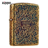 Официальный флагманский магазин ZIPPO, зажигалка, аутентичная японская версия, зарегистрированная броня, копченая медь, подарок Tangcao для парня