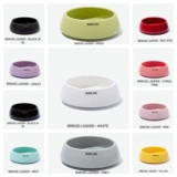 Spot Mori Friends Club South Korea Bridge Dog Pet Pet Ceamic Bowl Bow