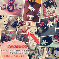 Cute Mickey camera strap Polaroid Sony A5000 A6300 A5100 Fuji XT10 micro single strap