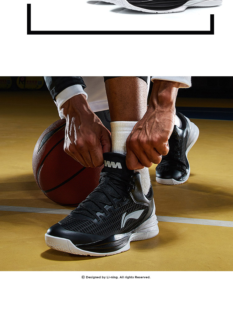 Giày bóng rổ Li Ning Giày nam đi bộ đêm Giày thể thao mới chống trơn trượt nhẹ Giày nọc độc 5 giày thể thao nam giày bóng rổ đẹp