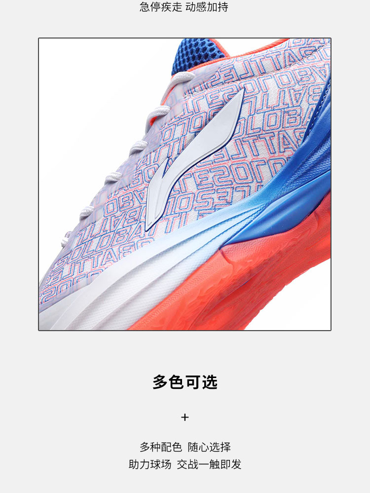 Giày bóng rổ Li Ning Giày nam 2019 mới thấp giúp chống sốc cho nam chống trượt thấp giúp giày chuyên nghiệp giày thể thao nam - Giày bóng rổ giày thể thao bitis nam