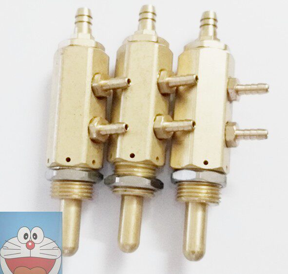 Oral Dental Chair Accessories Four Holes Pedalling Valve Spool Square Foot Valve Accessories Special Multifunction Foot Switch