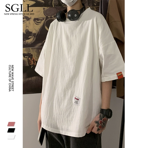 Летняя футболка с коротким рукавом для влюбленных, белая толстовка, из хлопка и льна, оверсайз