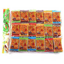 Authentic mouth spicy strip small bag big bag 66 bag * 6G kiss piece classic spicy snack gift