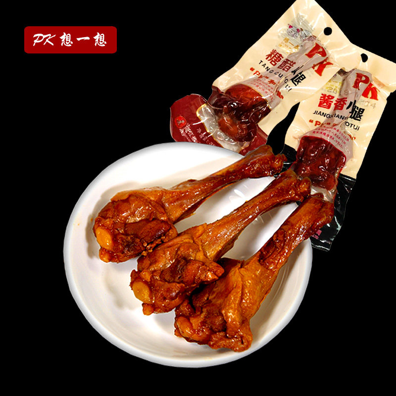 Hillbilly style duck leg braised spicy leg Hot-selling snacks Multi-specification spiced non-spicy duck calf grilled non-chicken leg