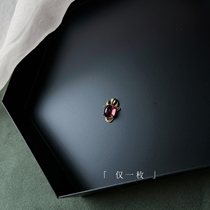 Pearl is full of only one niche design ding rupees to Red tourmaline Golden Cow pendant necklace