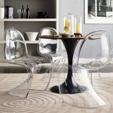 Северный простой, модный прозрачный обеденный стул Хрустальный стул Департамент продаж ресторан Акриловый кресло инопланетное творческое переговоры кресло