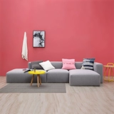 Ткань, современный минималистичный диван для гостиной, вилла для отдыха, простой и элегантный дизайн, из хлопка и льна