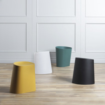 Nordic simple low stool creative gear stool outdoor shoes stool changing shoes stool space can be stacked plastic small stool