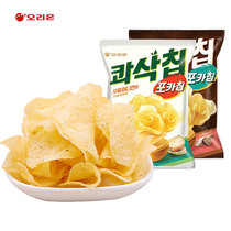 South Korea Imported Food Good Limate Sour Onion Taste Truffle Salt Taste Chips 60g Mesh Red Puffed Casual Zero Food